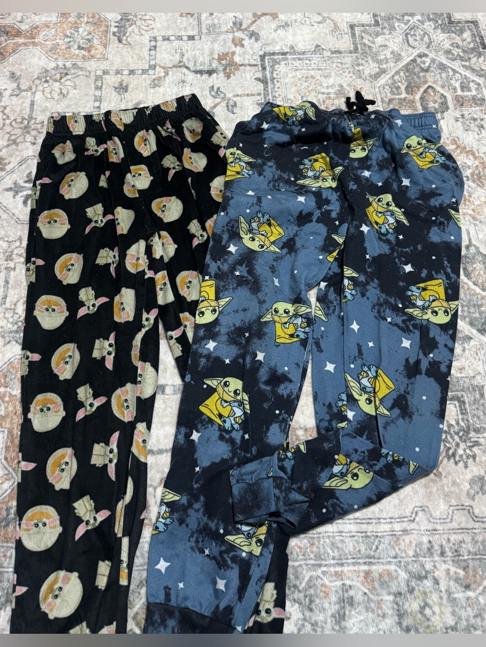 Star Wars Grogu Baby Yoda Pajama Pants Bundle – Size Adult Small